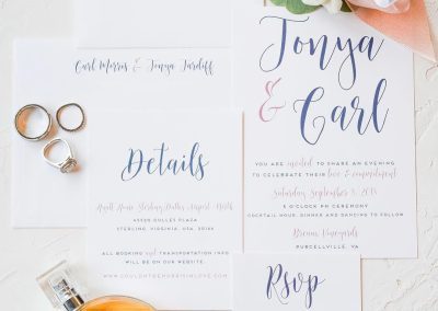 Wedding stationery and portraits for Miss Design Berry